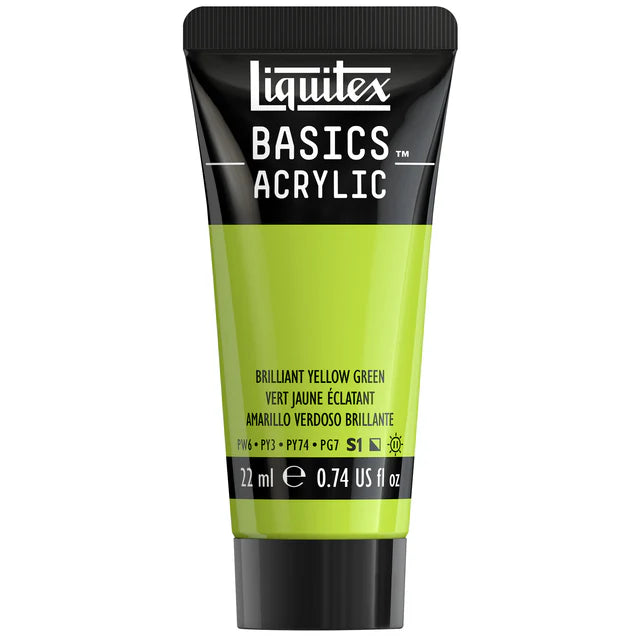 Brilliant Yellow Green Basics Acrylic 118ml