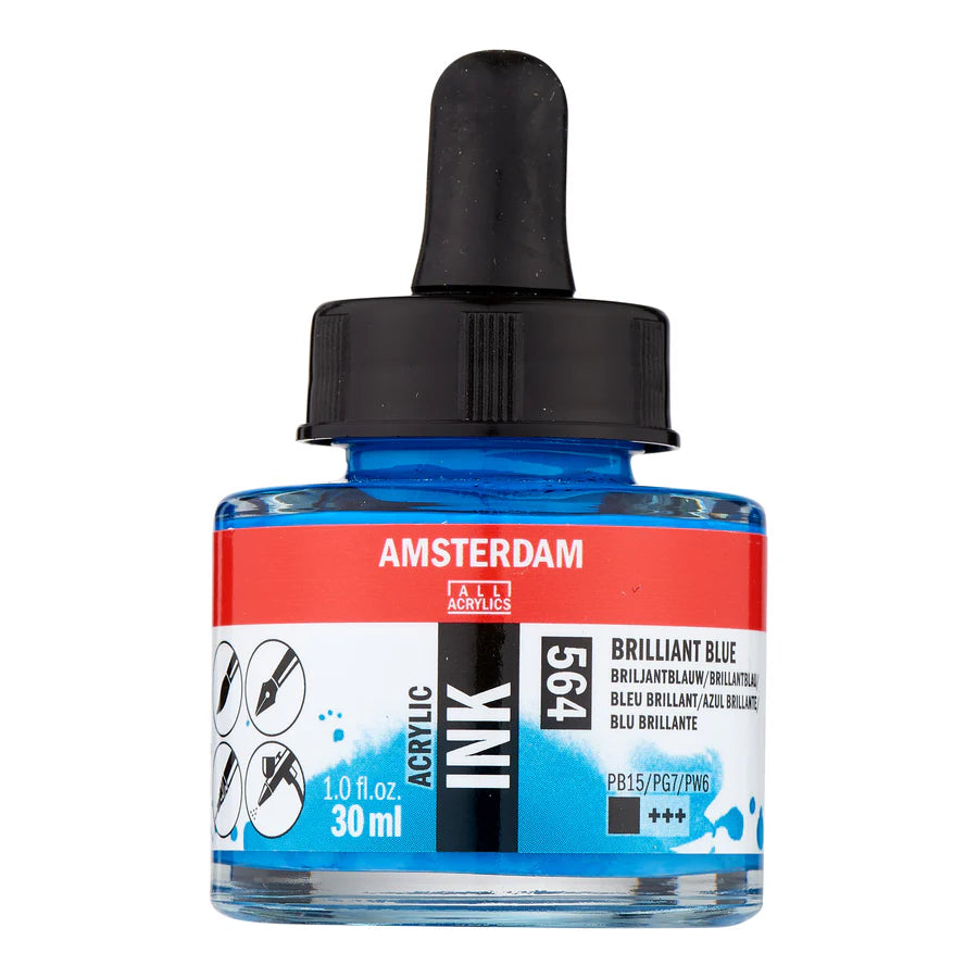 Brilliant Blue Talens Ink 30ml