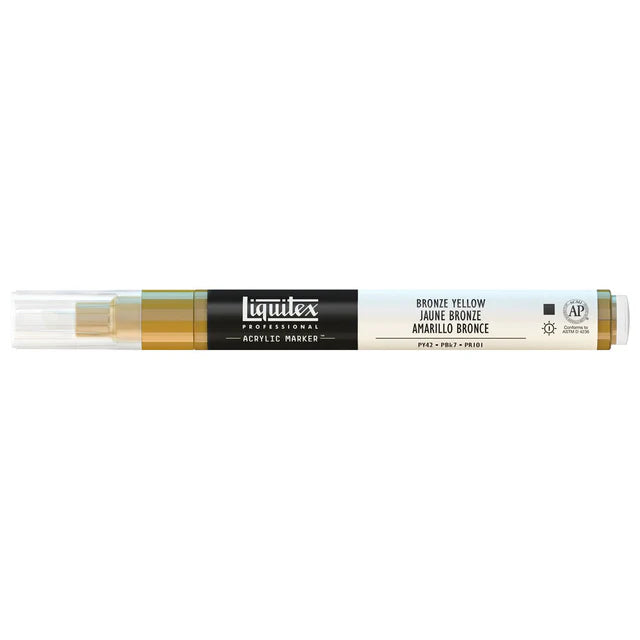 Bronze Yellow Liquitex Marker Wide 15mm