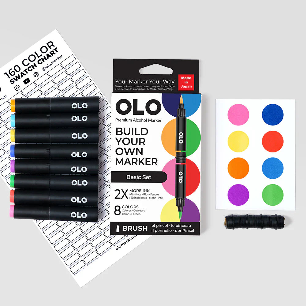 OLO Brush Basic Set 8