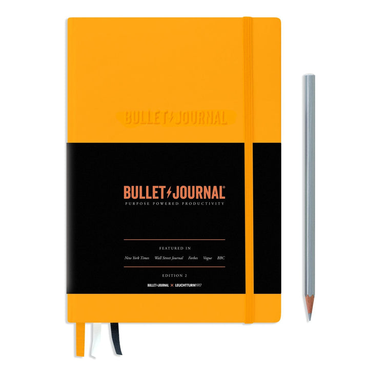 Leuchtturm Bullet Journal Edition 2 Medium A5 120g/m² paper 206p Dotted Yellow24