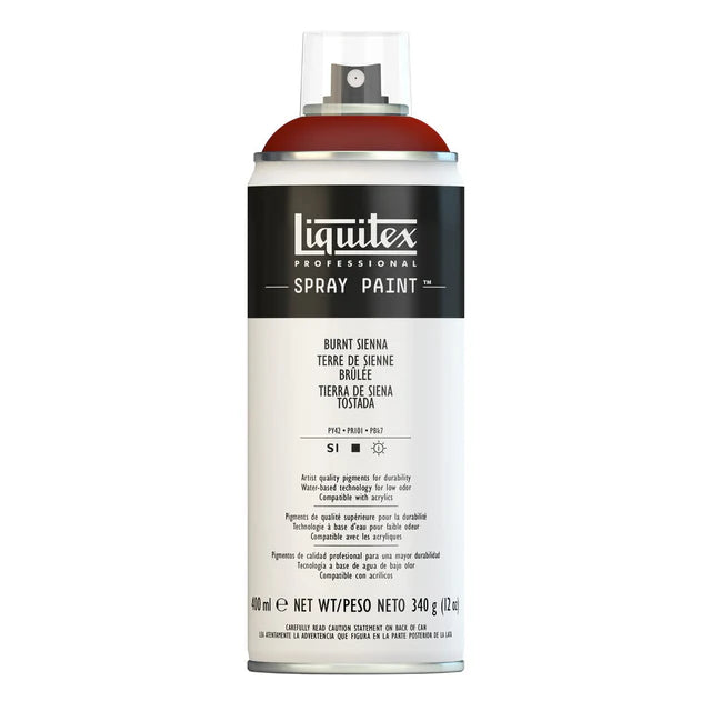 Burnt Sienna Liquitex Spray Paint 400ml Can