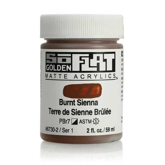 Burnt Sienna S1 59ml Golden So Flat