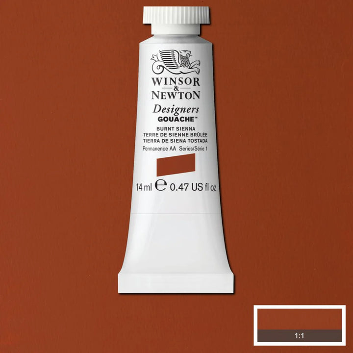 Burnt Sienna Gouache WN 14ml