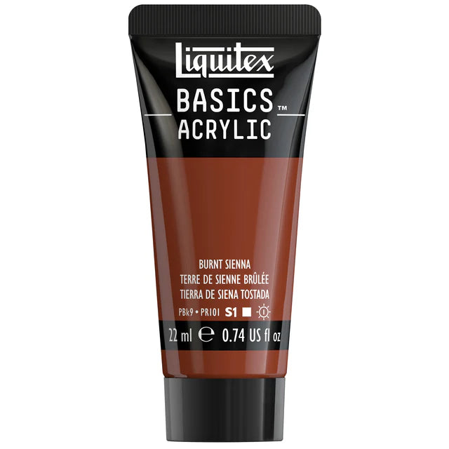 Burnt Sienna Basics Acrylic 118ml