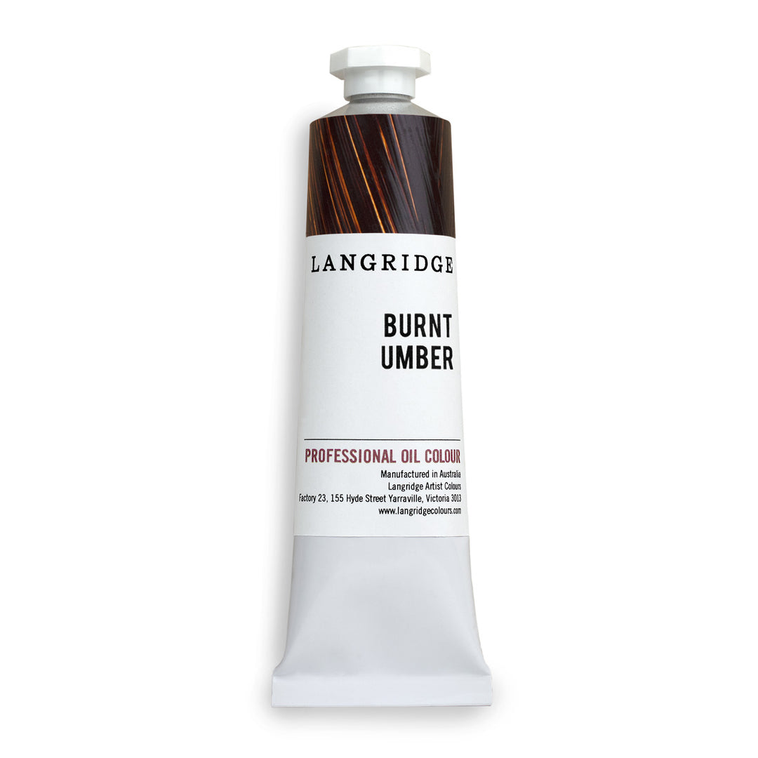 Langridge Burnt Umber Oil Colour
