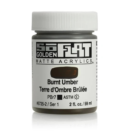 Burnt Umber S1 59ml Golden So Flat