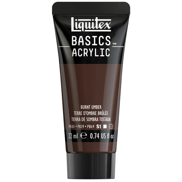 Burnt Umber Basics Acrylic 118ml