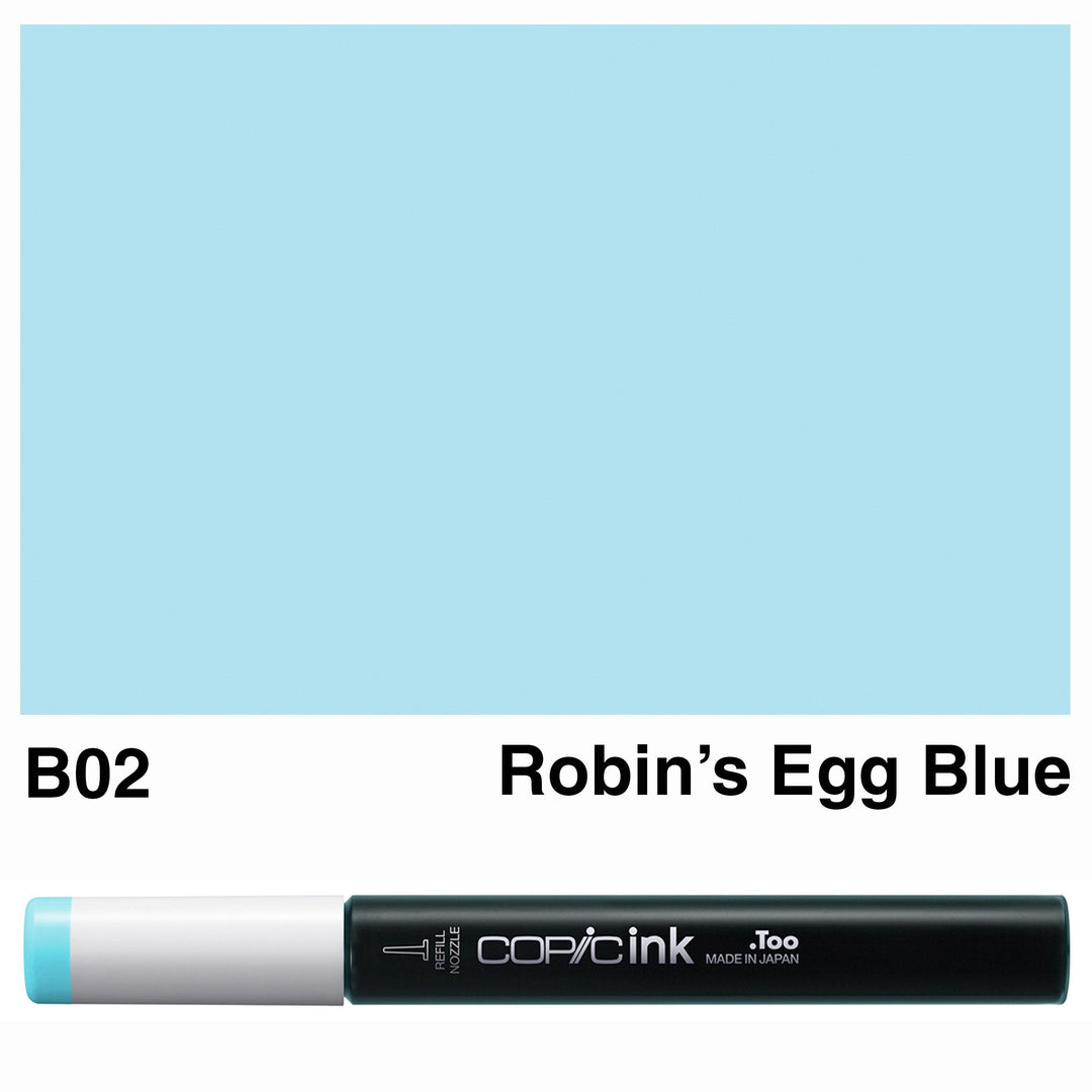 Copic Ink B02-Robins Egg Blue
