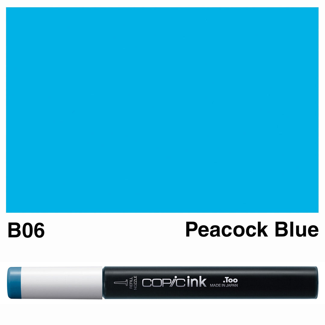 Copic Ink B06-Peacock Blue