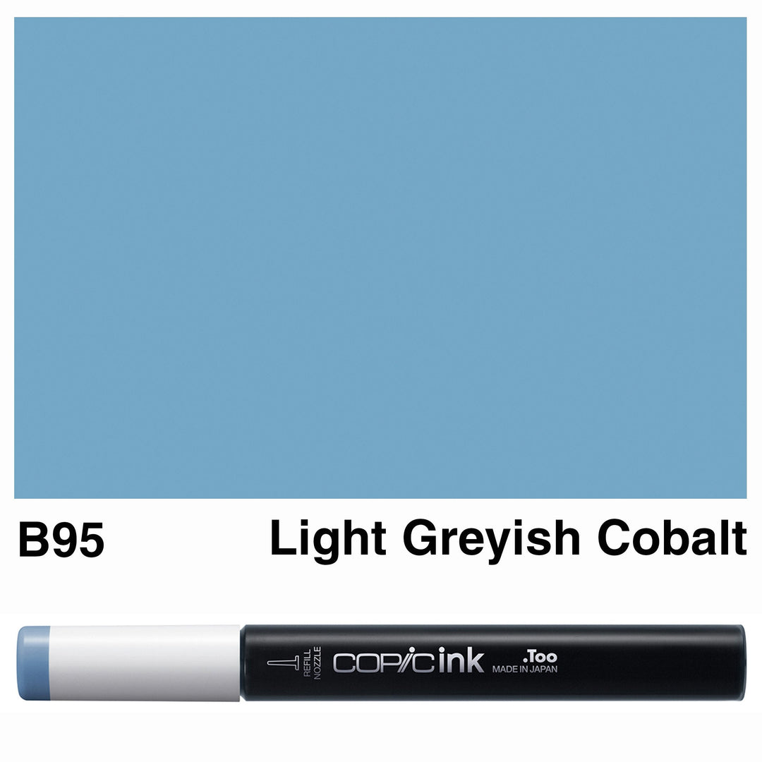 Copic Ink B95-Light Greyish Cobalt