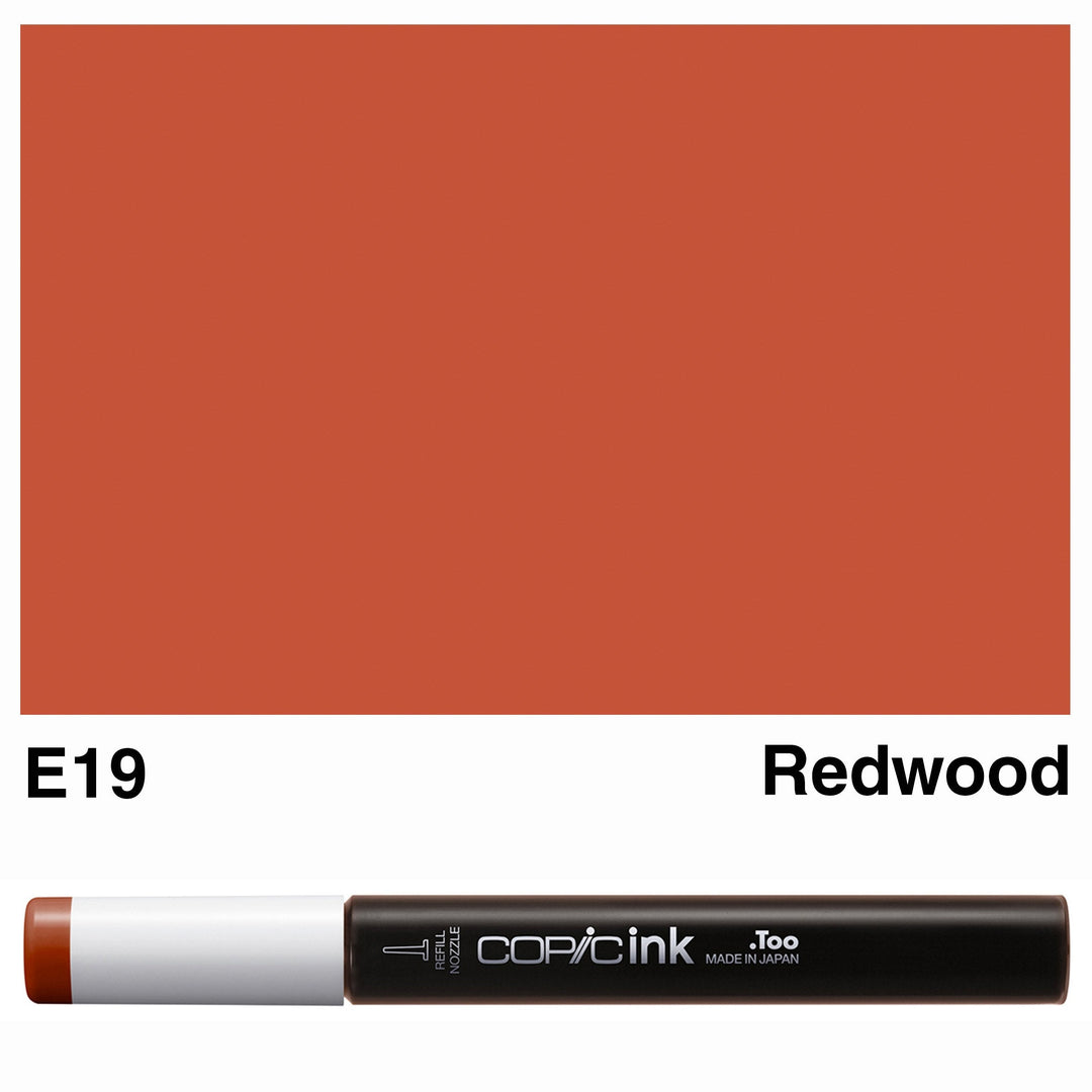 Copic Ink E19-Redwood