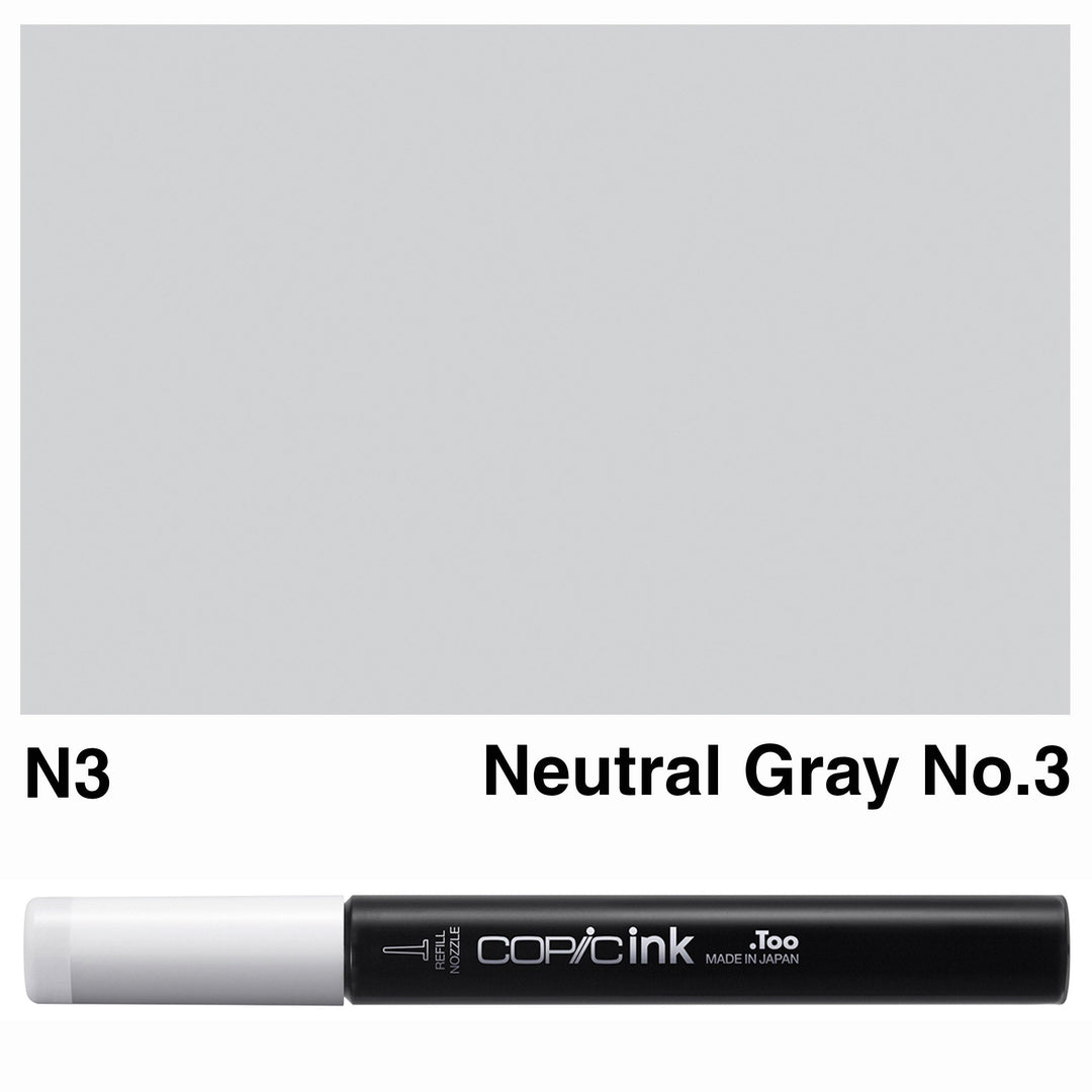 Copic Ink N3-Neutral Gray No.3