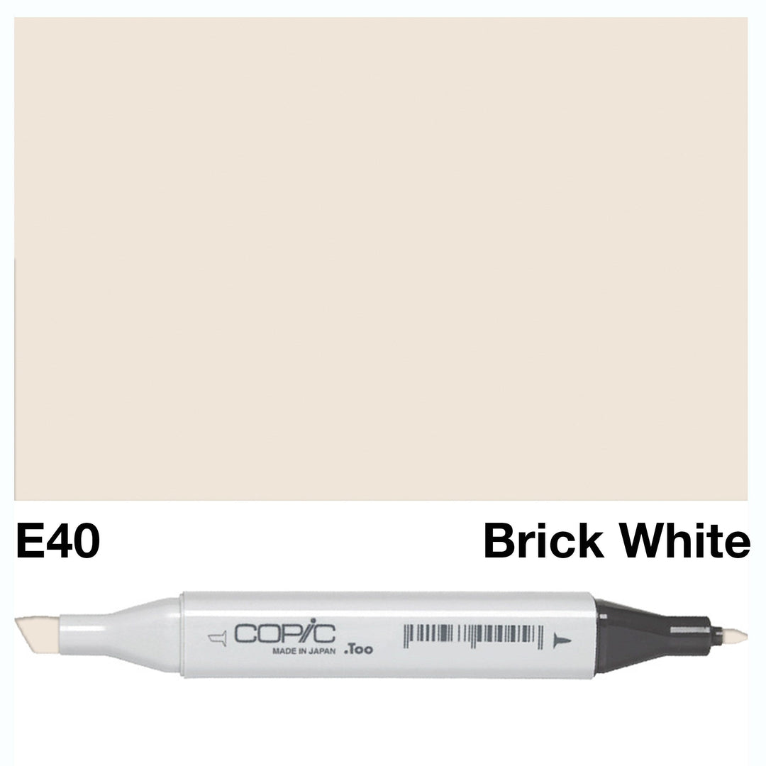 Copic Classic E40 Brick White