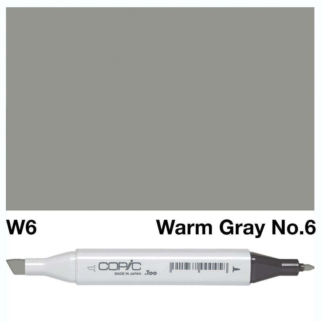 Copic Classic W06 Warm Gray No6