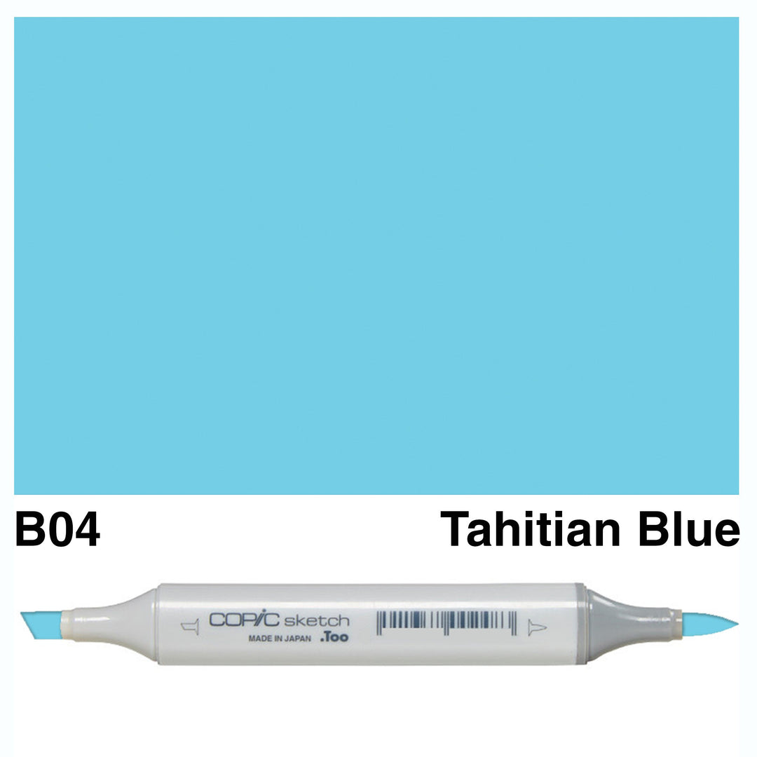 Copic Sketch B04-Tahitian Blue