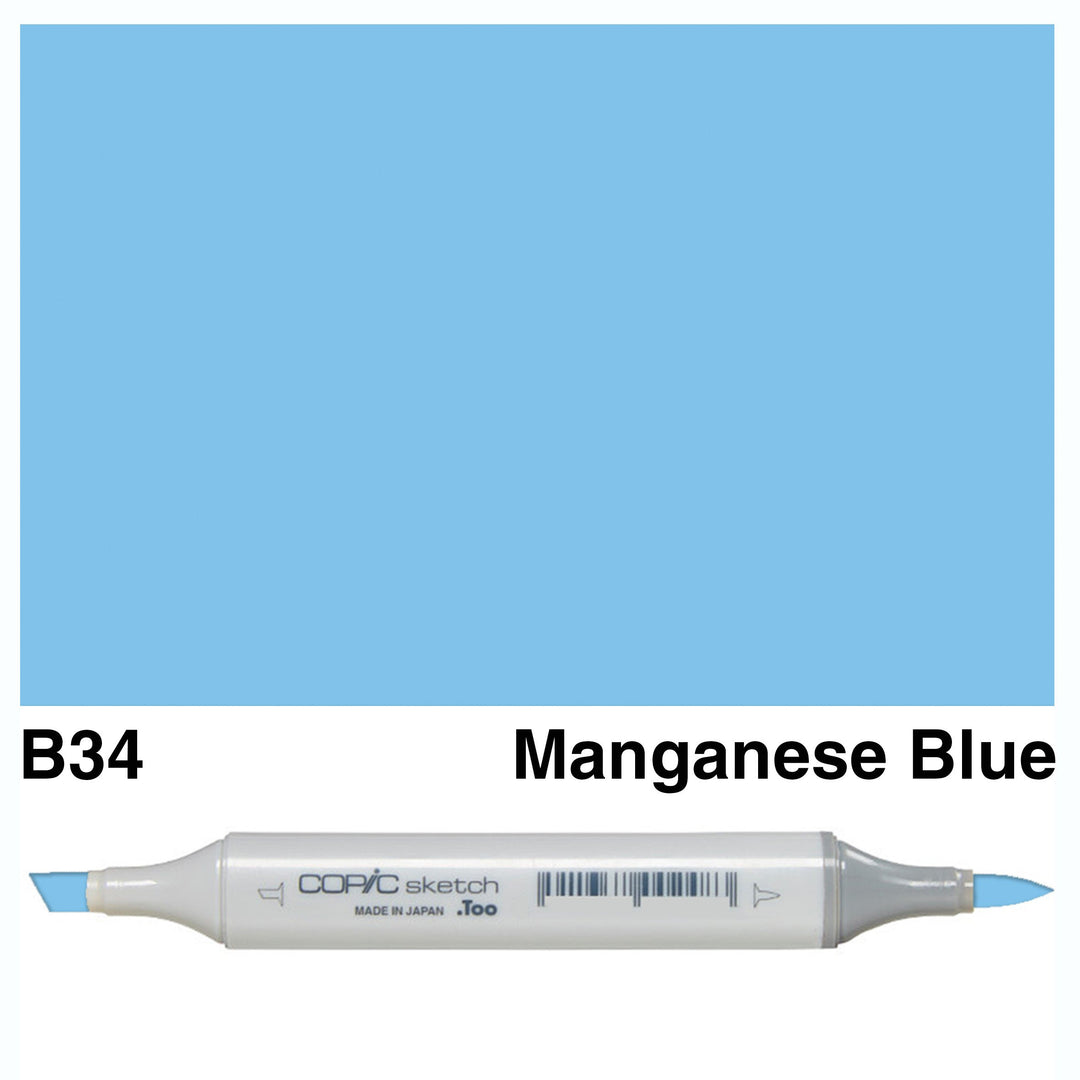 Copic Sketch B34-Manganese Blue