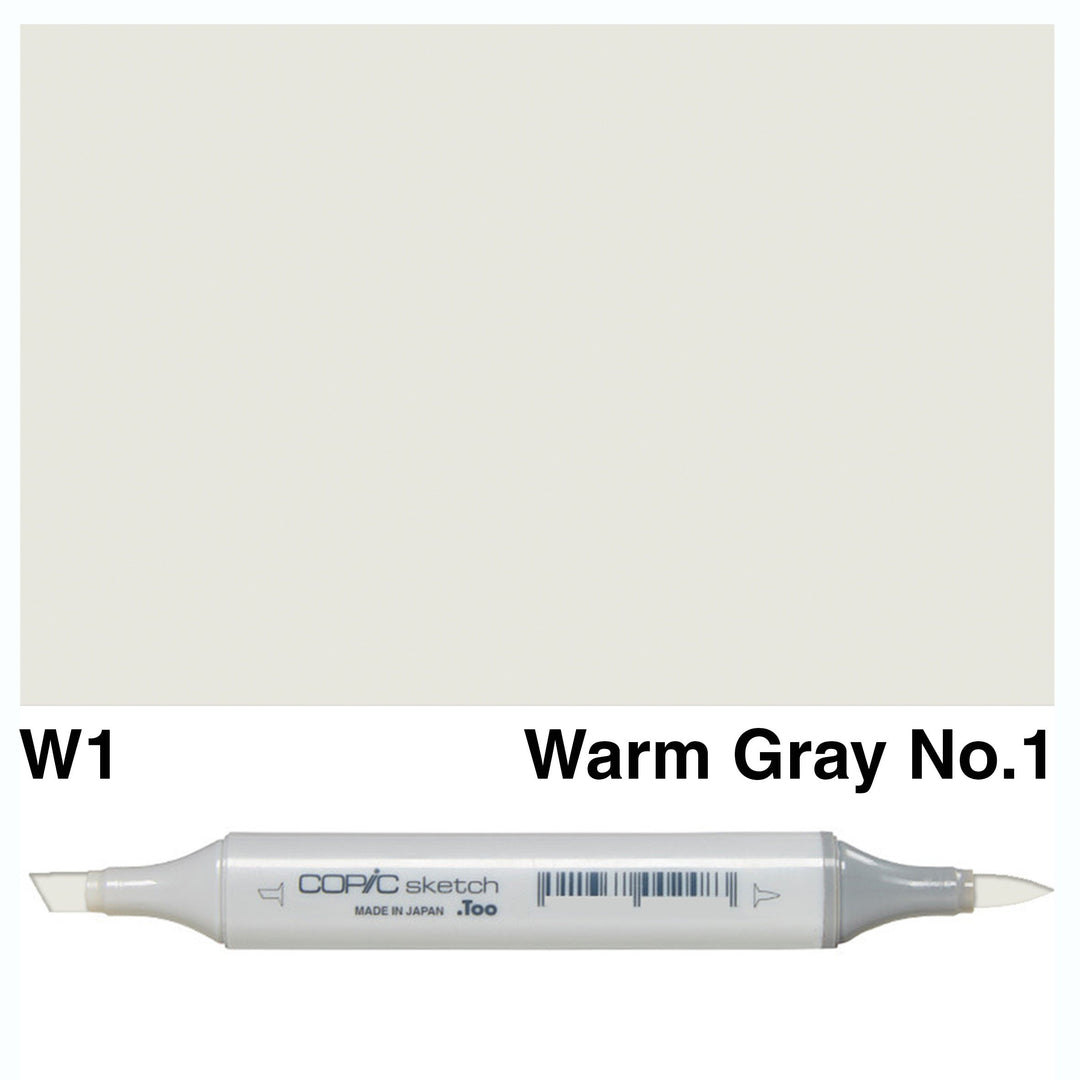 Copic Sketch W1-Warm Gray No.1