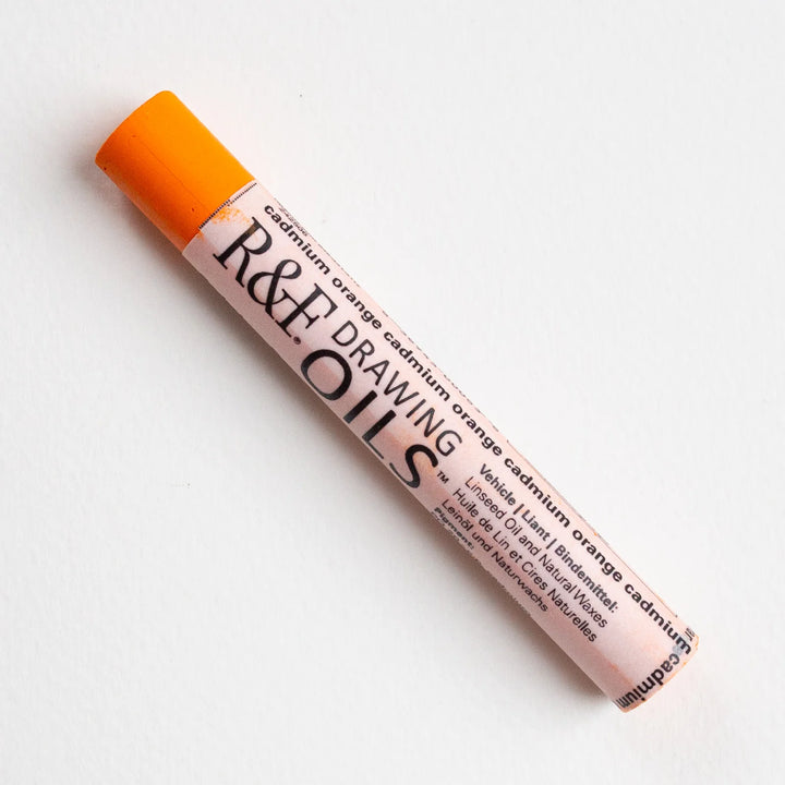 3105 Cadmium Orange R&amp;F Drawing Oil 12ml