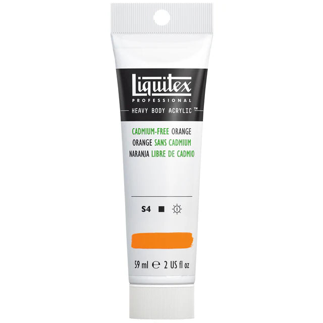 Cadmium Free Orange Liquitex 59ml