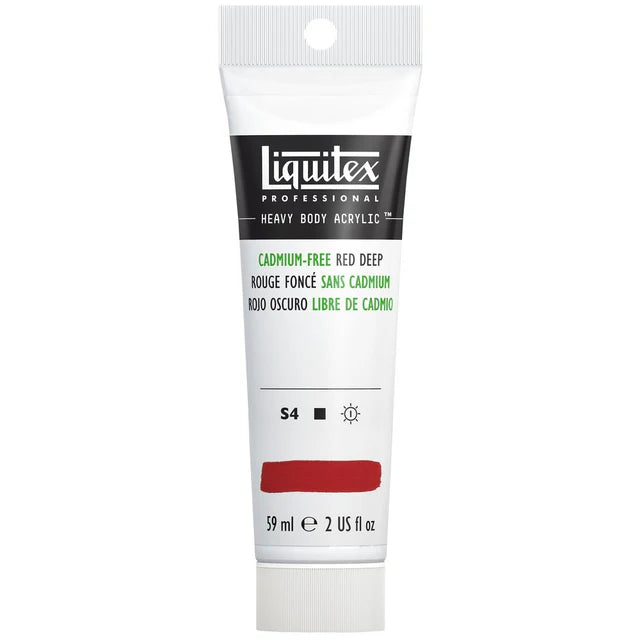 Cadmium Free Red Deep Liquitex HB acrylic 59ml