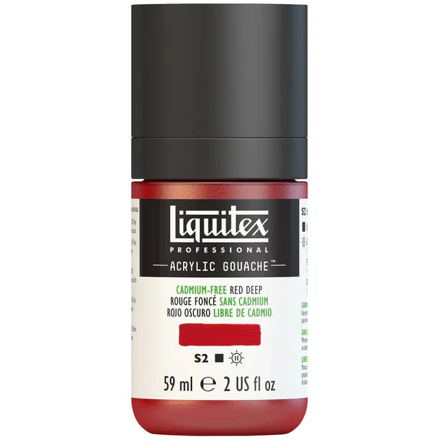 Cad Free Red Dp Acrylic Gouache liquitex 59ml