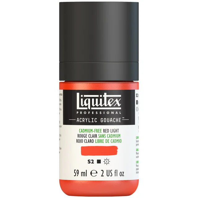 Cad Free Red Lt Acrylic Gouache liquitex 59ml