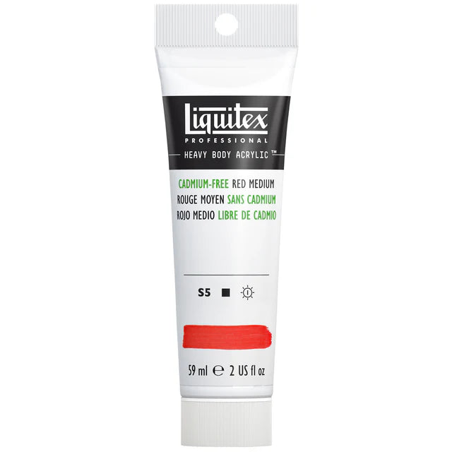 Cadmium Free Red Med Liquitex HB acrylic 59ml