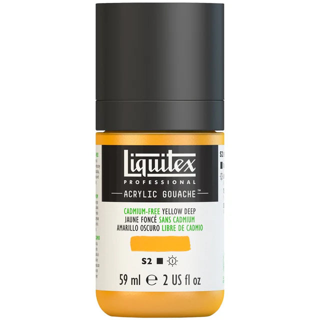 Cad Free Yellow Dp Acrylic Gouache liquitex 59ml