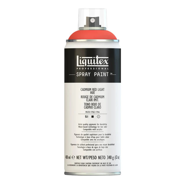 Cadmium Red Lt Hue Liquitex Spray Paint 400ml Can