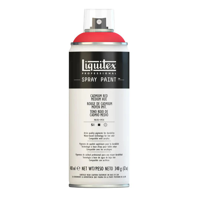 Cadmium Red Med Hue Liquitex Spray Paint 400ml Can