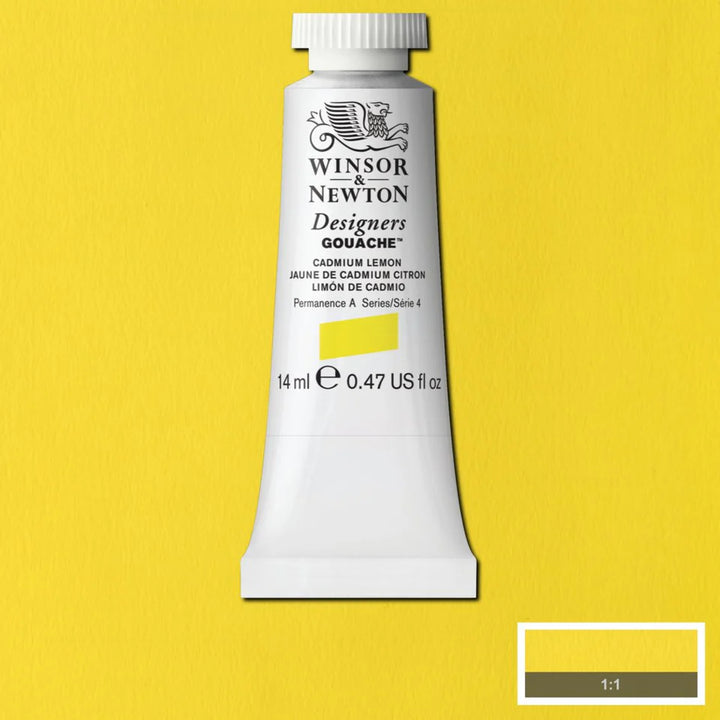 Cadmium Lemon Gouache WN 14ml