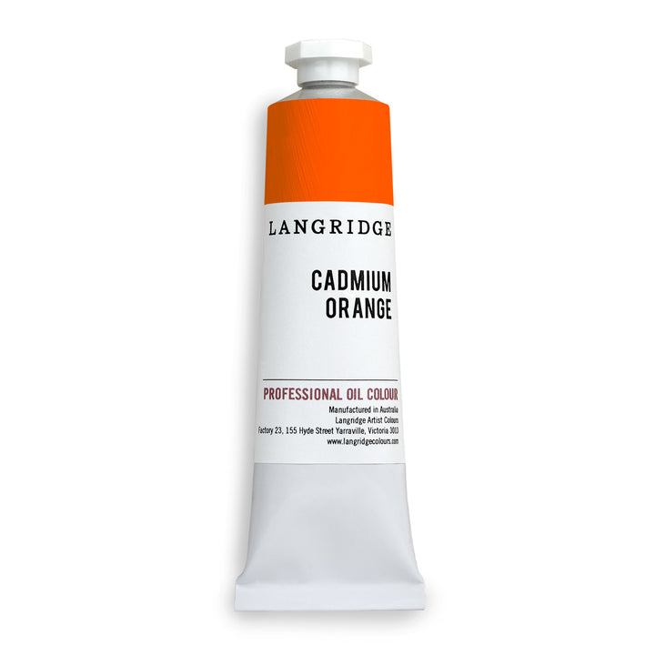 Langridge Cadmium Orange Oil Colour