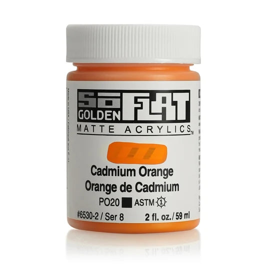 Cadmium Orange S8 59ml Golden So Flat