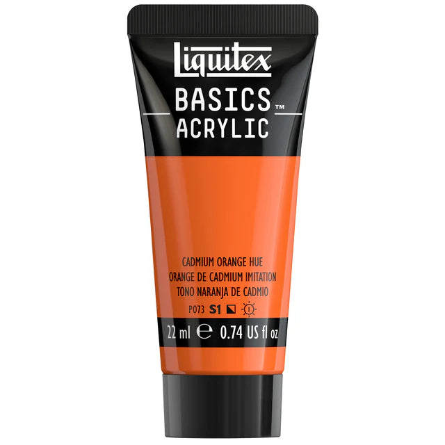 Cadmium Orange Hue Basics Acrylic 118ml