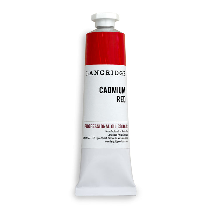 Langridge Cadmium Red Oil Colour