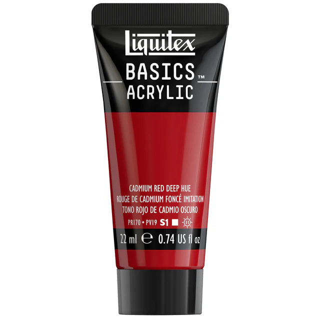 Cadmium Red Deep Hue Basics Acrylic 118ml