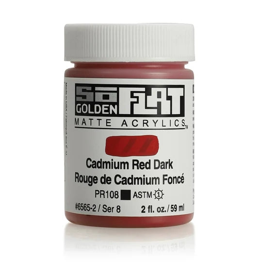 Cadmium Red Drk S8 59ml Golden So Flat