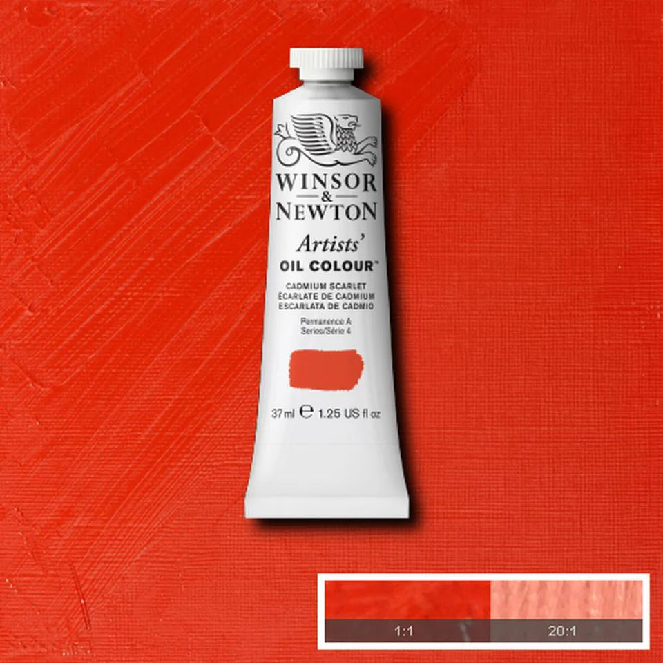 Cadmium Scarlet Winsor &amp; Newton Aoc 37ml