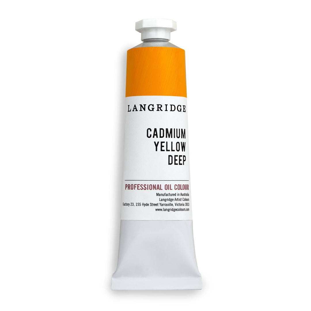 Langridge Cadmium Yellow Deep Oil Colour