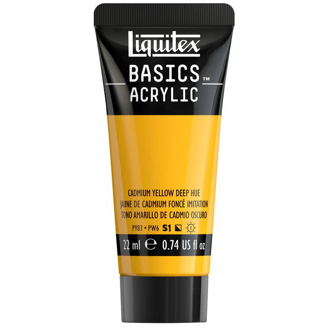 Cad Yellow Deep Basics Acrylic 118ml