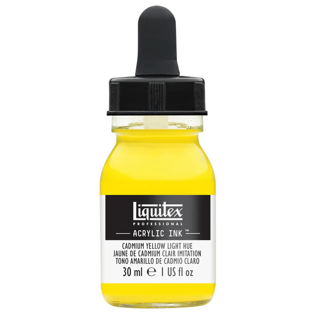 Cadmium Yellow Lt Hue Liquitex Acrylic Ink 30ml
