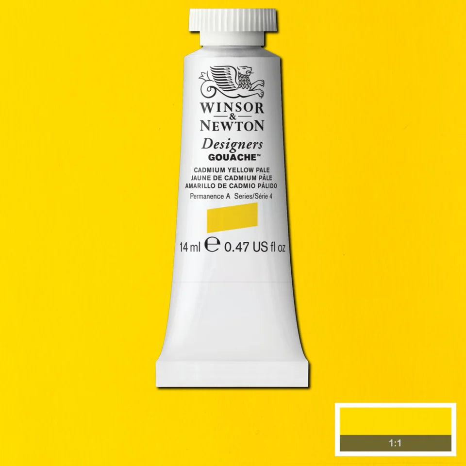 Cadmium Yellow Pale Gouache WN 14ml