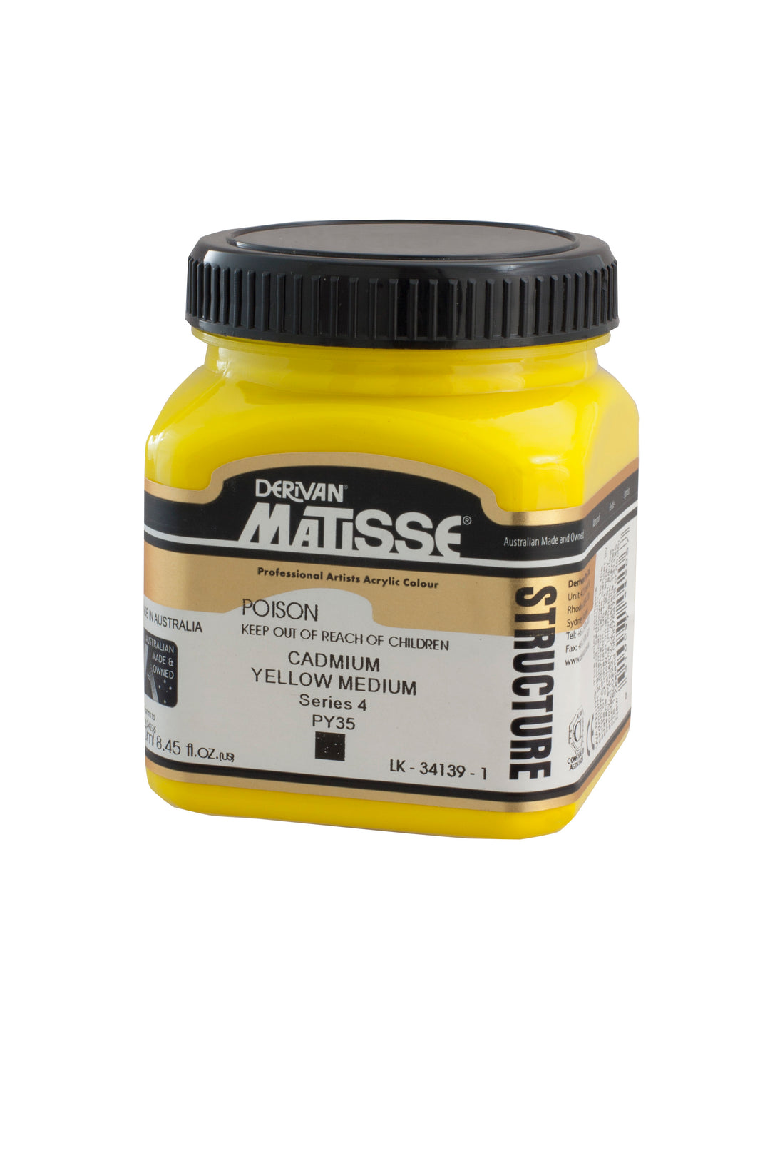 Cadmium Yellow Med Structure