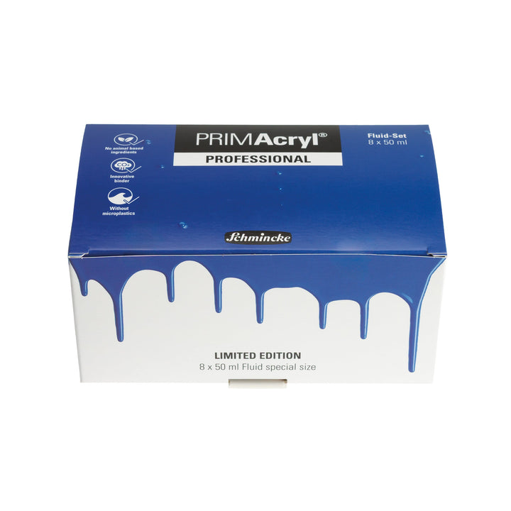 Schmincke Cardboard set 8 x 50 ml fluid