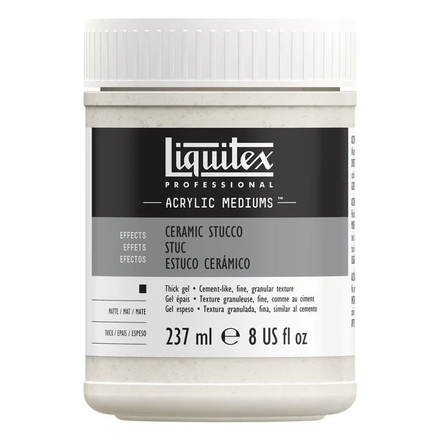 Liquitex Ceramic Stucco Textured Effects Medium 237ml