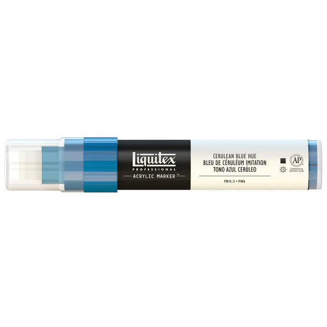 Cerulean Blue Hue Liquitex Marker Wide 15mm