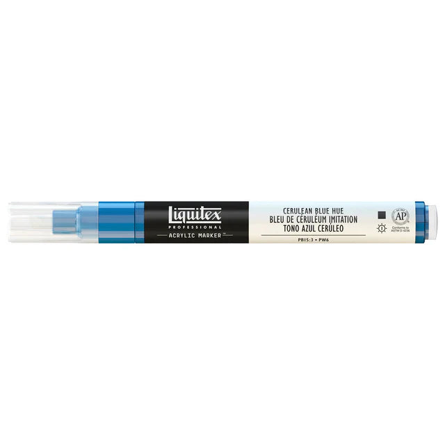 Cerulean Blue Hue Liquitex Marker Wide 15mm