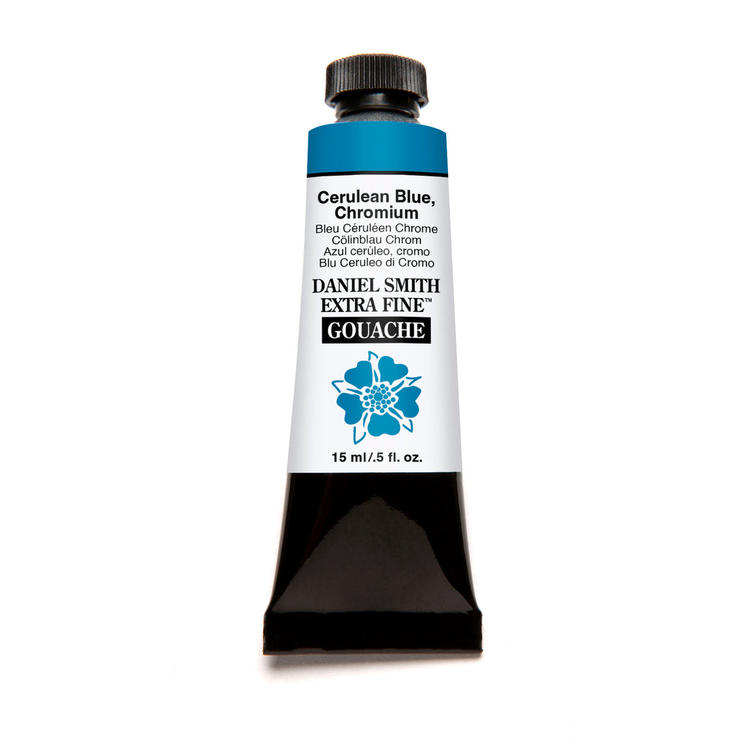 Cerulean Blue, Chromium Daniel Smith Gouache 15ml
