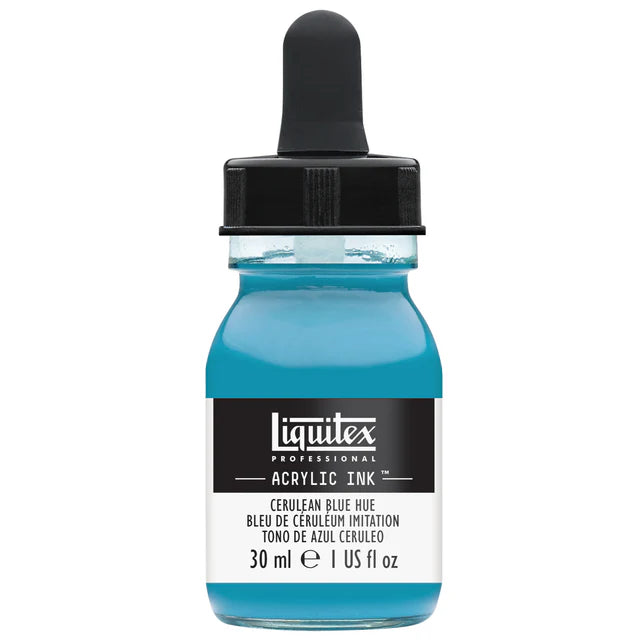 Cerulean Blue Hue Liquitex Acrylic Ink 30ml